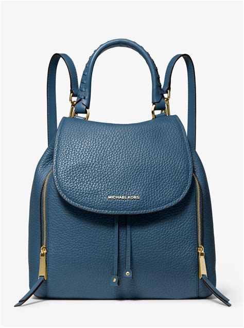 2018 blue and white michael kors purse|blue Michael Kors backpack purse.